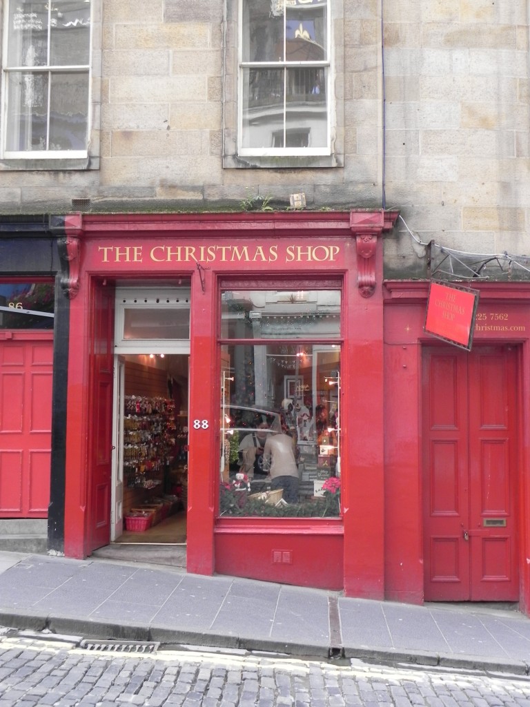 Christmas Shop Edinburgh