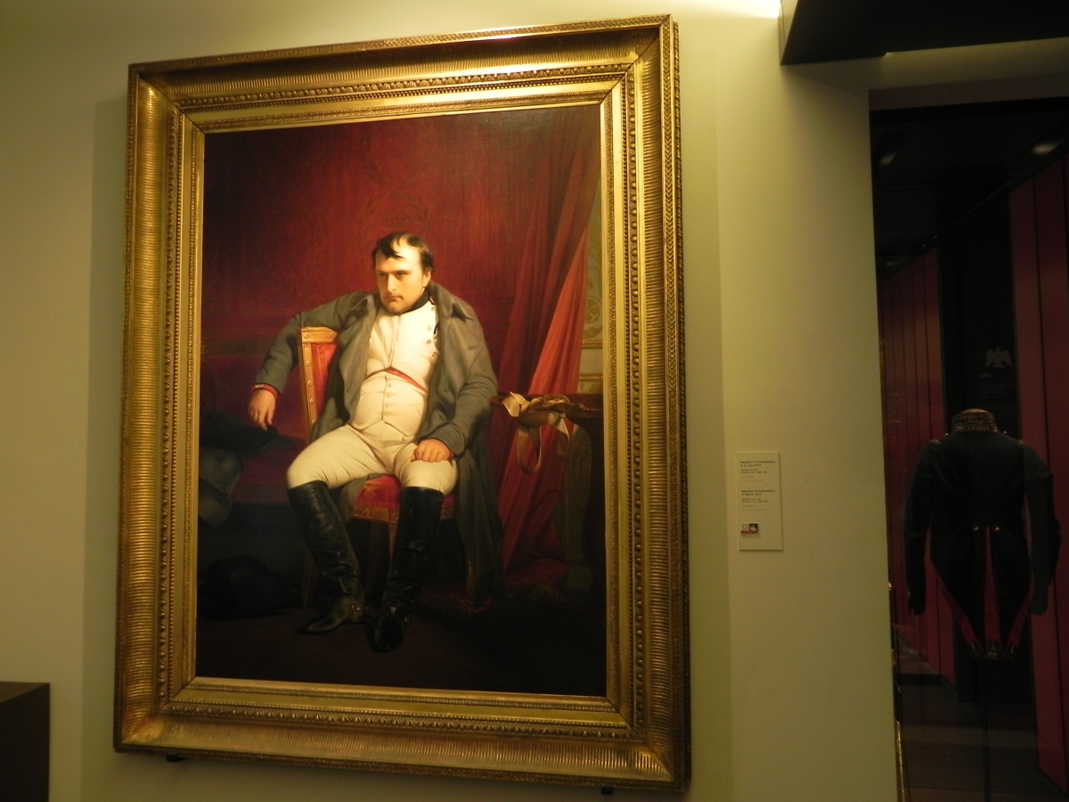 Paris - Gemälde Napoléons im Museum im Invalidendom