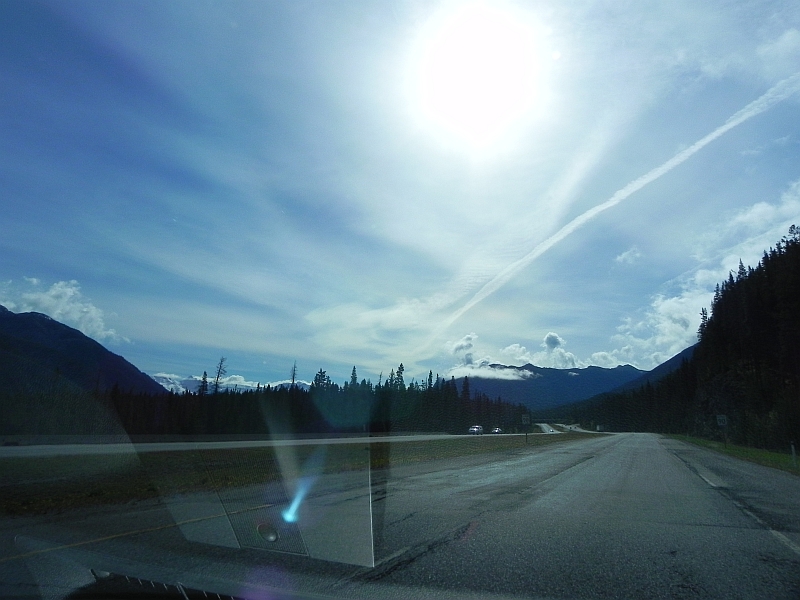 Der Weg nach Banff
